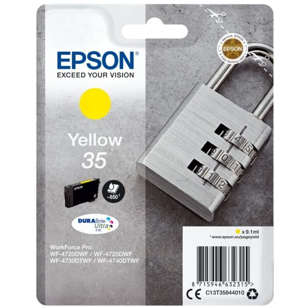 Original Tintenpatrone Epson 35 (C13T35844010) gelb