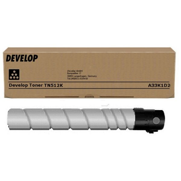 Original Toner Develop TN-512 (A33K1D2) schwarz