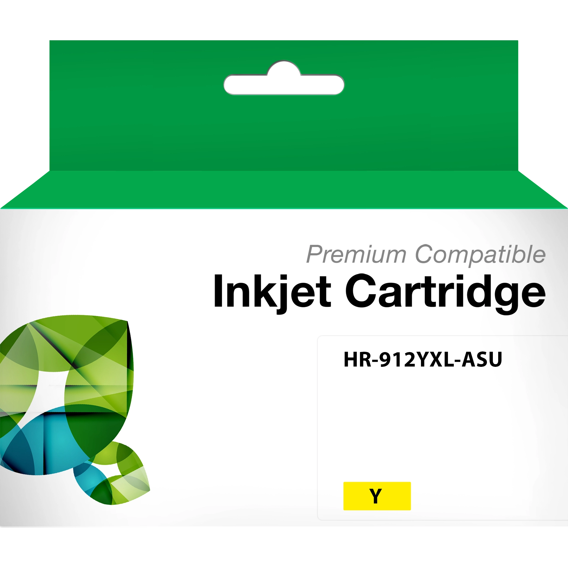 Recycelte Tintenpatrone HP 912XL (3YL83AE) gelb mit update sicherem Chip