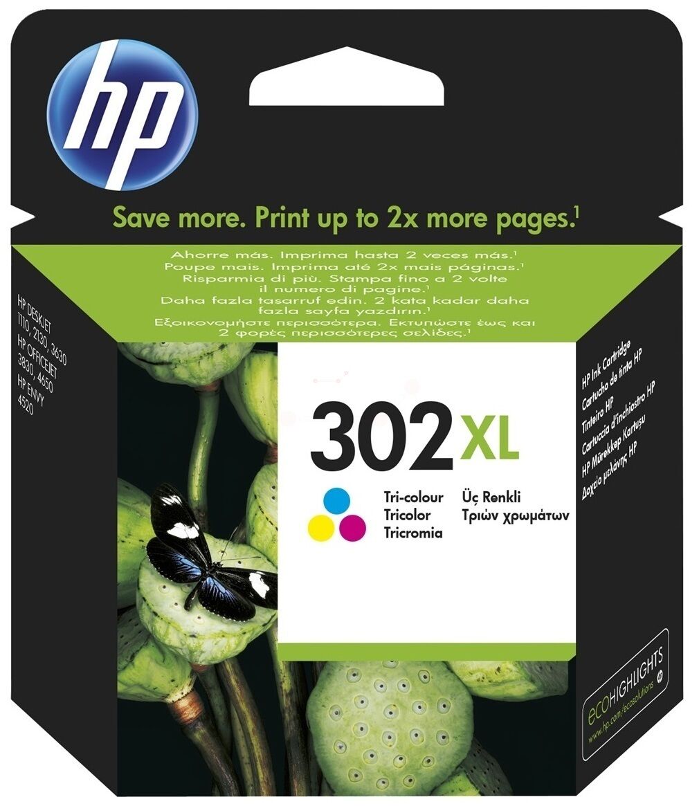 Druckkopfpatrone / HP - F6U67AE / 302XL