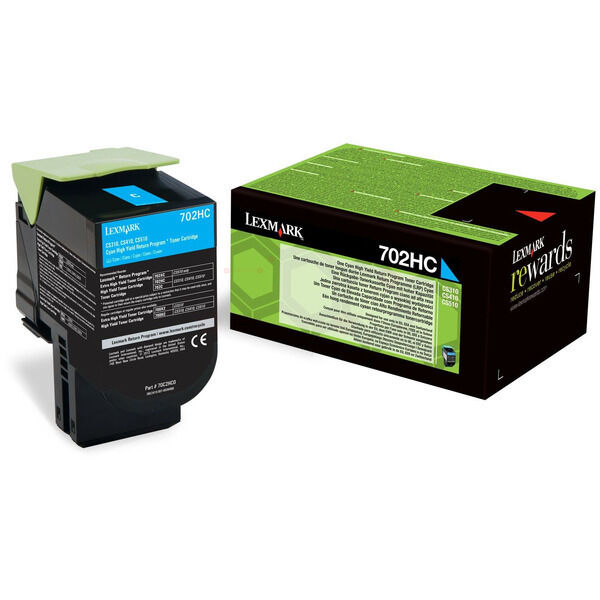 Original Toner Lexmark 70C2HC0 cyan
