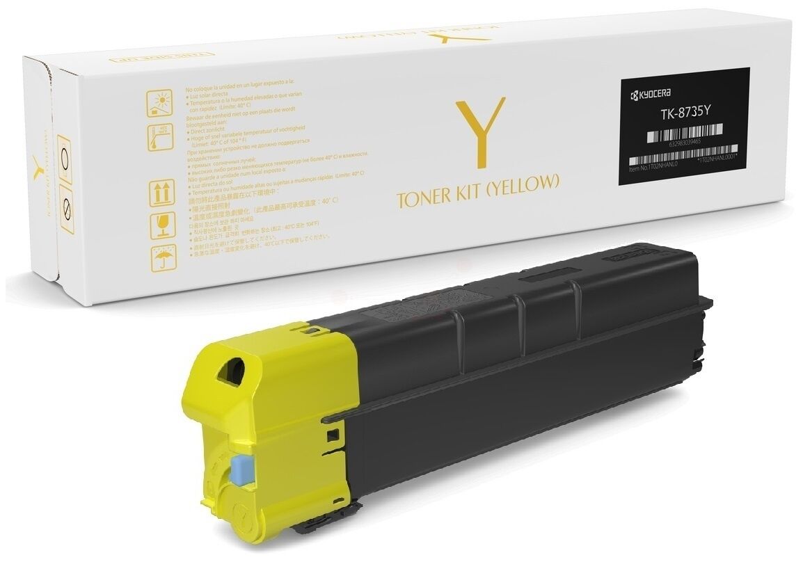 Toner / Kyocera - 1T02XNANL0 / TK-8735Y