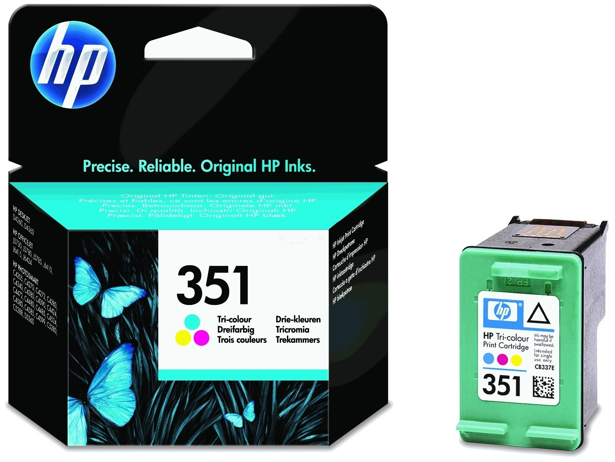 Druckkopfpatrone / HP - CB337EE / 351