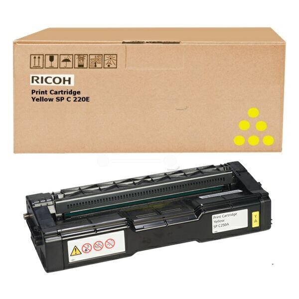 Original Toner Ricoh 407546 gelb