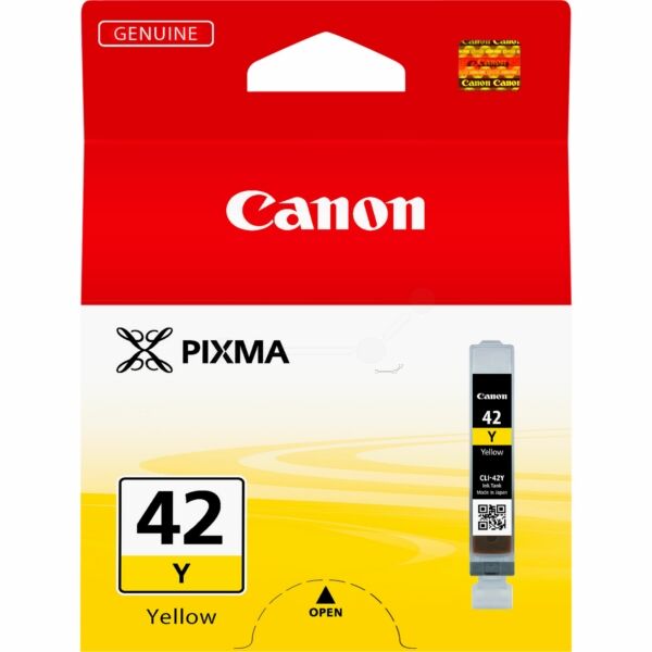 6387B001 Original Tintenpatronen Canon CLI-42Y gelb (6387B001)