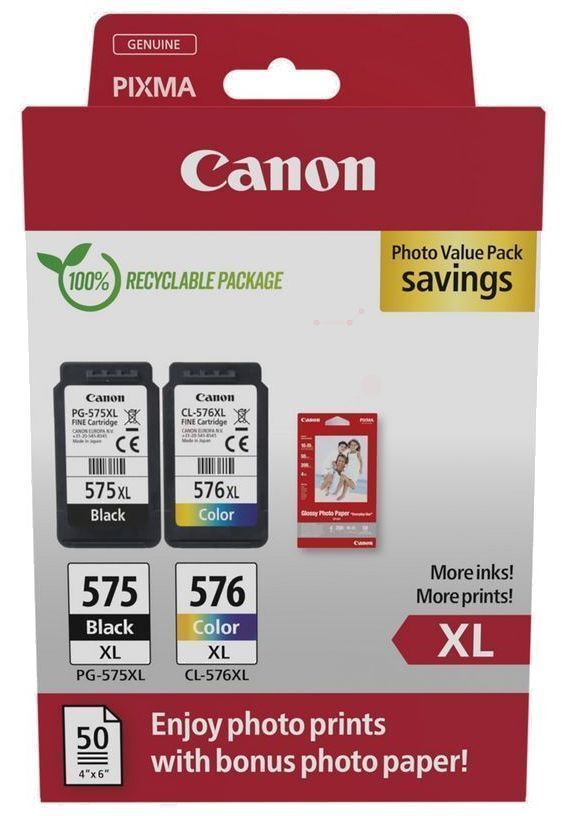 Druckkopfpatrone / Canon - 5437C006 / PG-575XL+CL-576XL Multipack