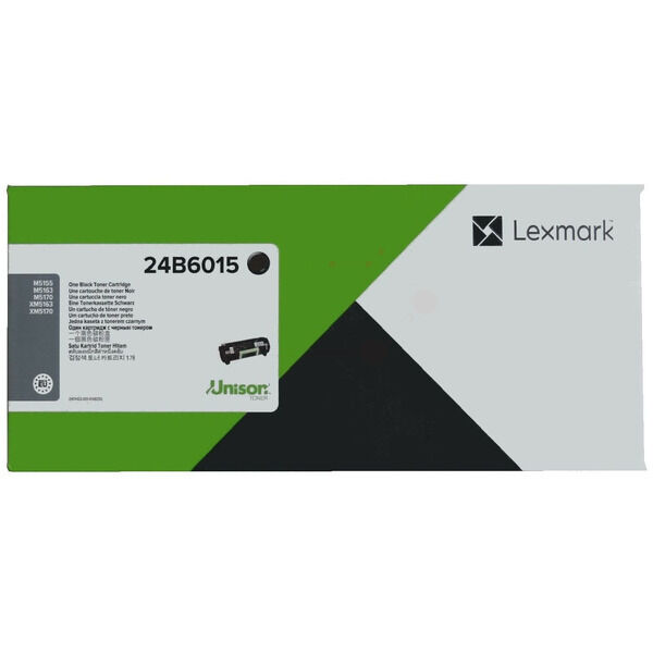Original Toner Lexmark 24B6015 schwarz