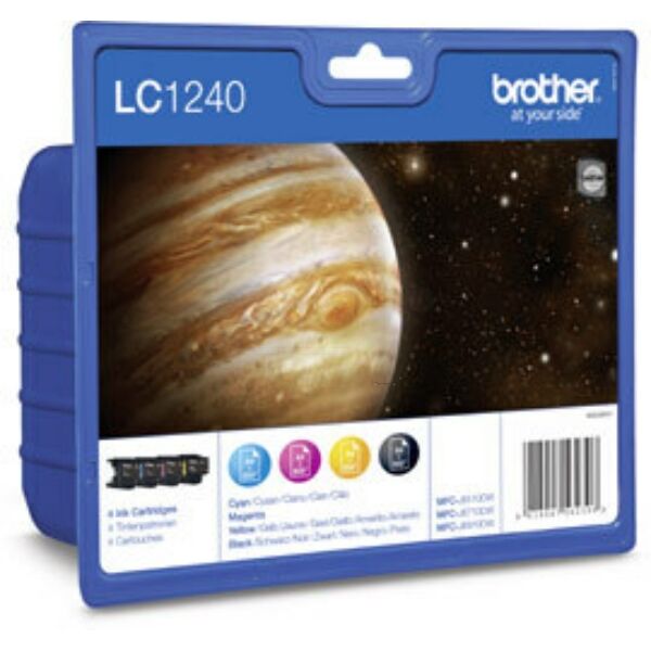 LC1240VALBP Original Tintenpatronen Brother LC-1240 (LC1240VALBP) Viererpack CMYK