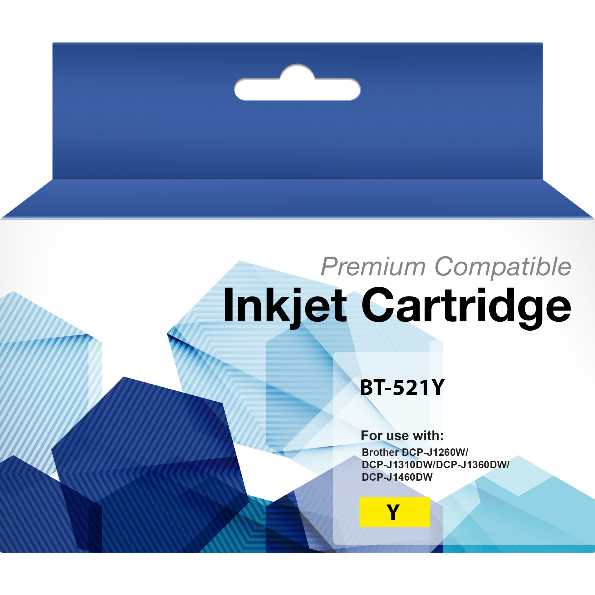 Alternative Tintenpatrone Brother LC-521 Gelb