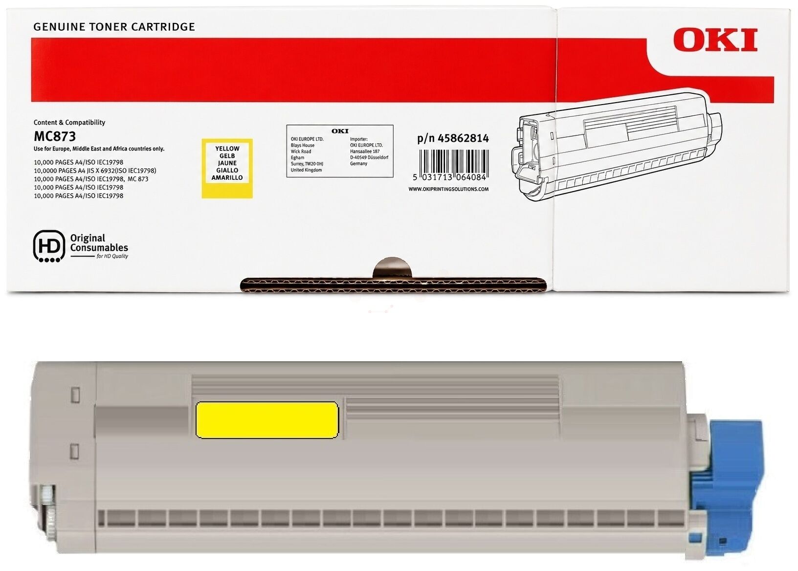 Toner / OKI - 45862814