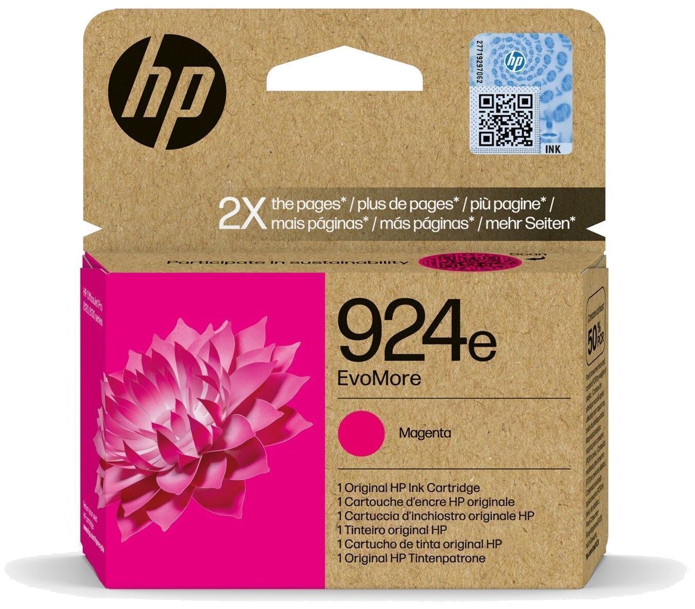 Tinte / HP - 4K0U8NE / 924E