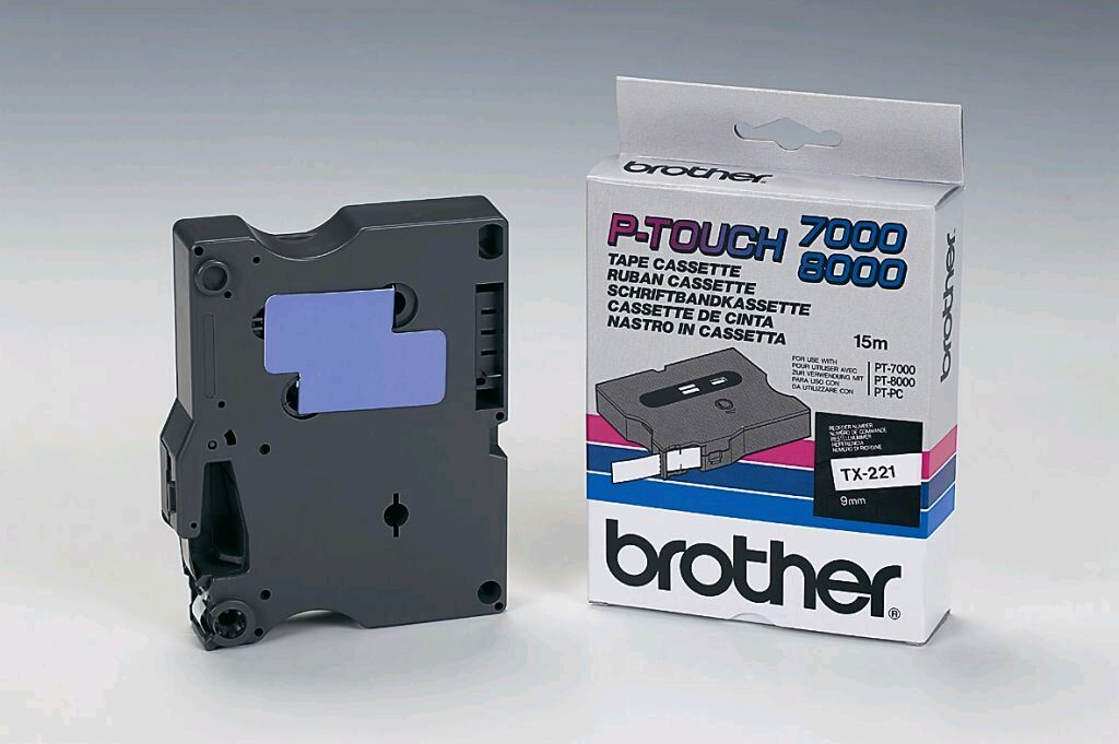 P-Touch Farbband / Brother - TX-221