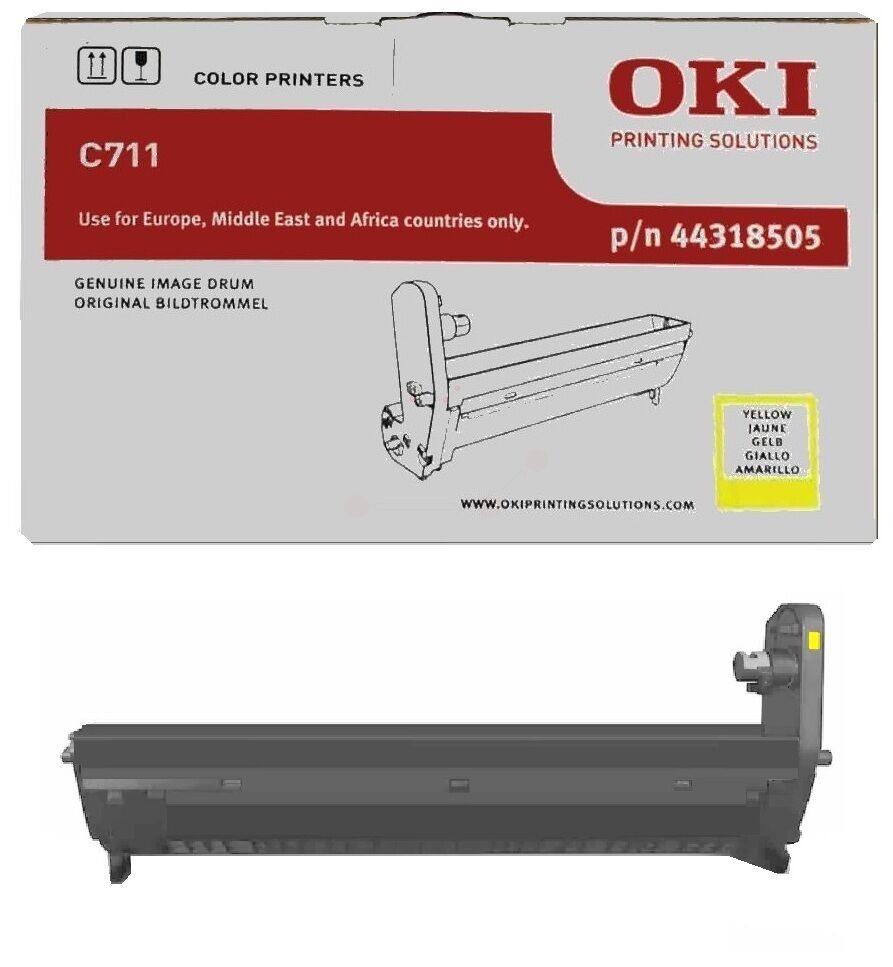 Original Bildtrommel OKI 44318505 gelb