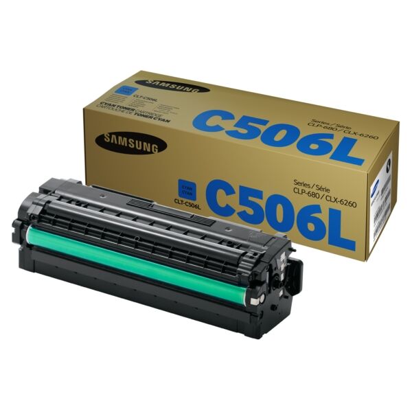 CLT-C506L1siSJkMQ3uMHz Original Toner Samsung CLT-C506L cyan (SU038A)