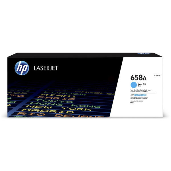 Original Toner HP W2001A (658A) cyan