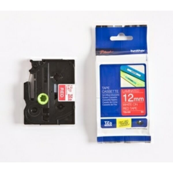 TZE435 Original Schriftbandkassette Brother TZE-435 weiß auf rot