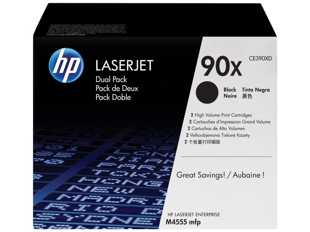 Toner / HP - CE390XD / 90X - Doppelpack