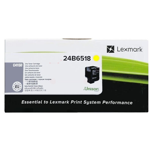 Original Toner Lexmark 24B6518 gelb