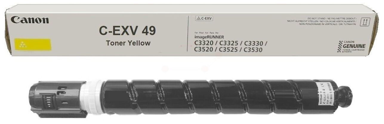 Original Toner Canon C-EXV 49 (8527B002) gelb