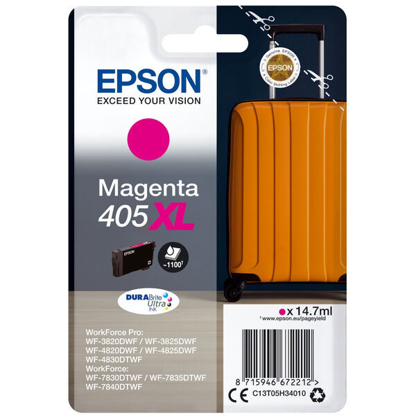 Original Tintenpatrone Epson 405XL (C13T05H34010) magenta