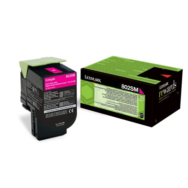 Original Toner Lexmark 80C2SM0 magenta