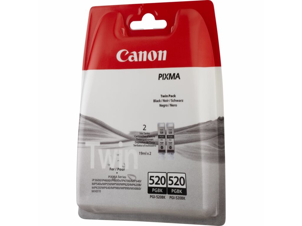 Tinte / Canon - 2932B012 / PGI-520PGBK - Doppelpack