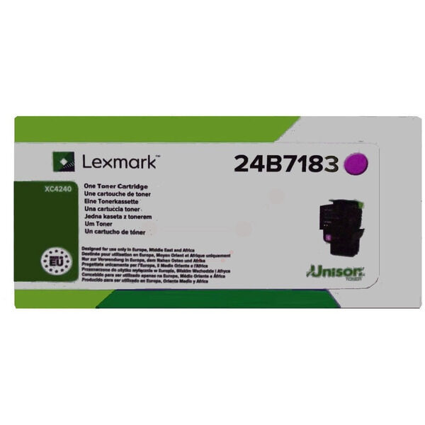 Original Toner Lexmark 24B7183 magenta