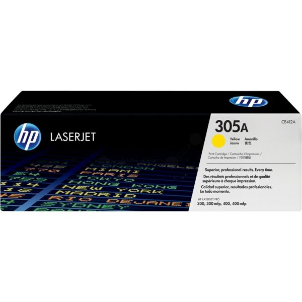 CE412A Original Toner HP CE412A (305A) gelb