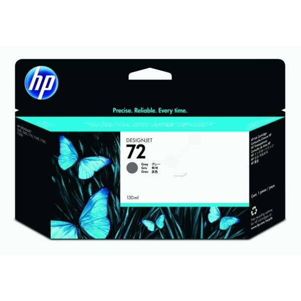 Original Tintenpatrone HP 72 (C9374A) grau