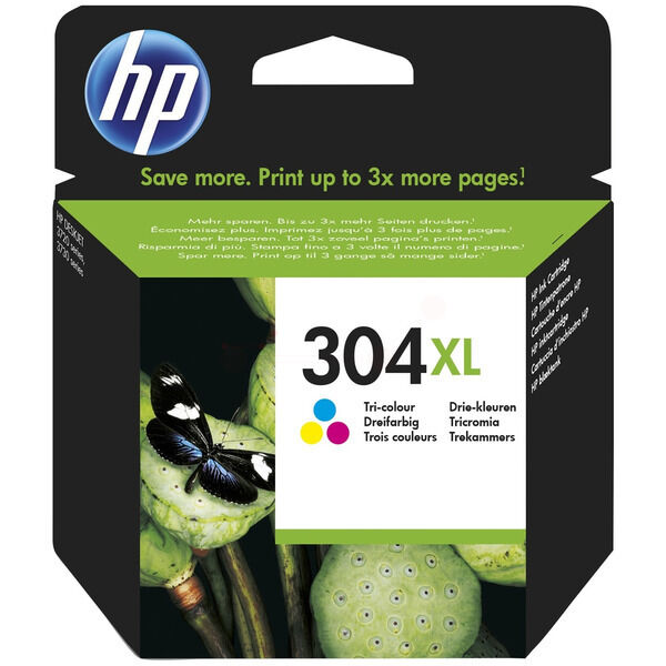 N9K07AEBaoxOYnyGNFPS Original Druckerpatrone HP 304XL (N9K07AE) color