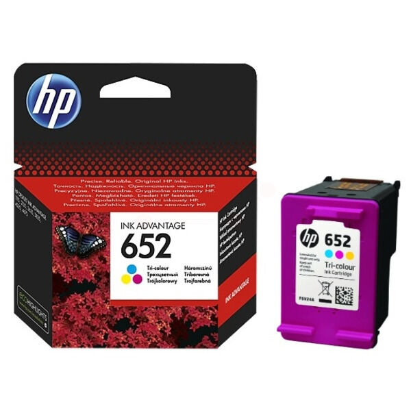 Original Druckerpatrone HP 652 (F6V24AE) color