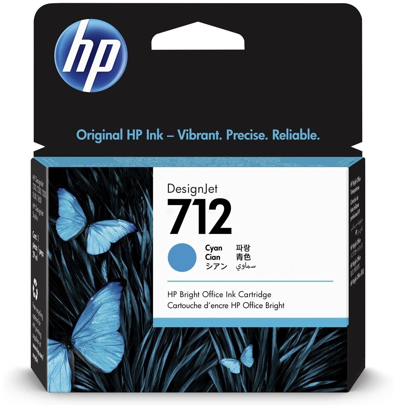 Tinte / HP - 3ED67A / 712