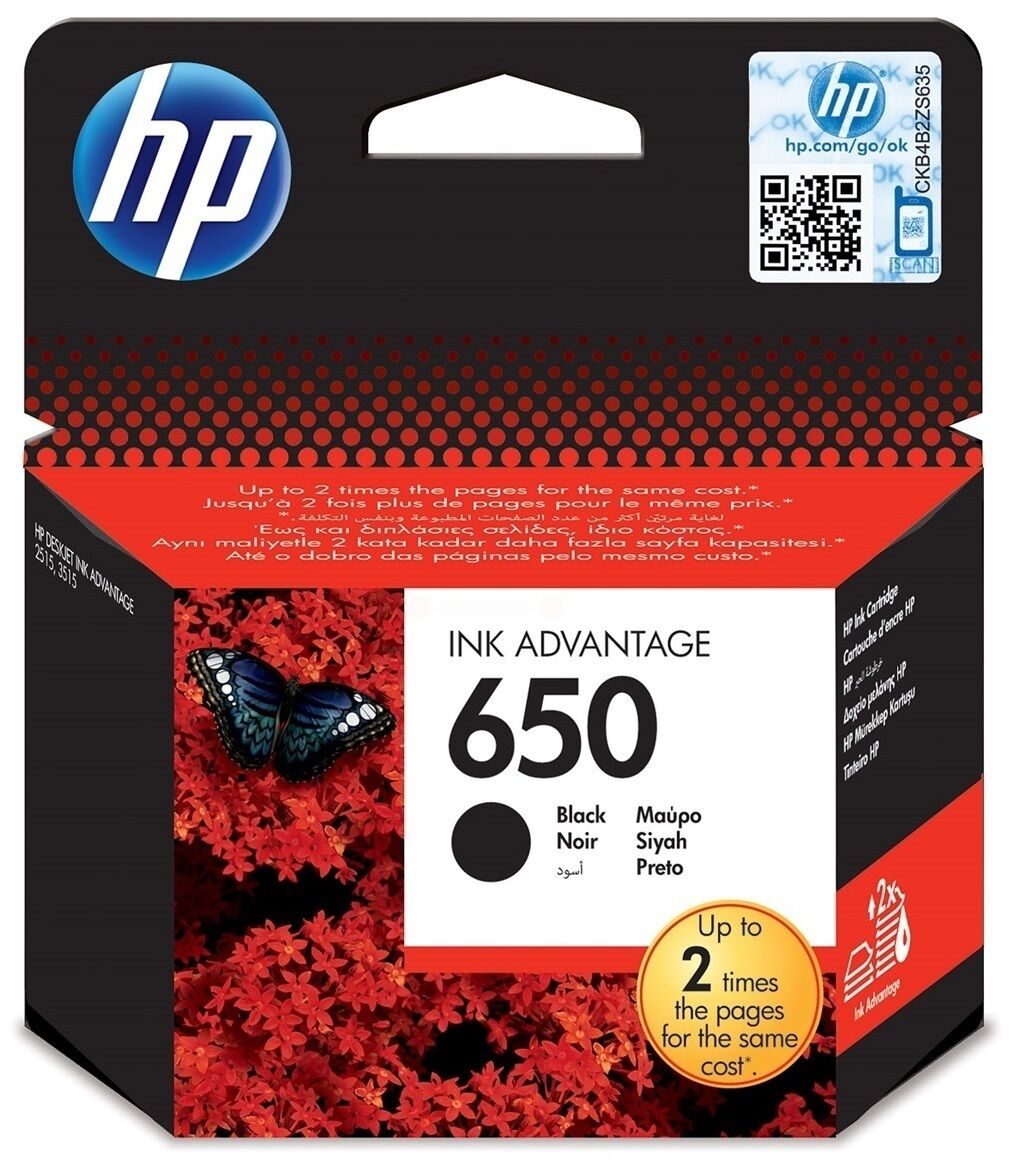 Druckkopfpatrone / HP - CZ101AE / 650