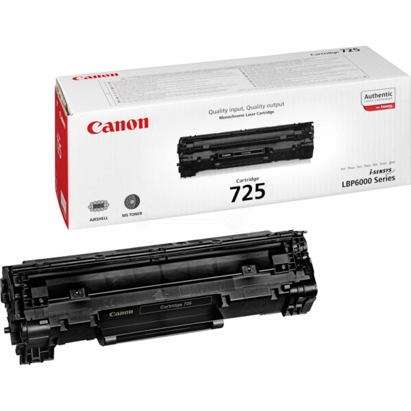 Original Toner Canon CRG 725 (3484B002) schwarz