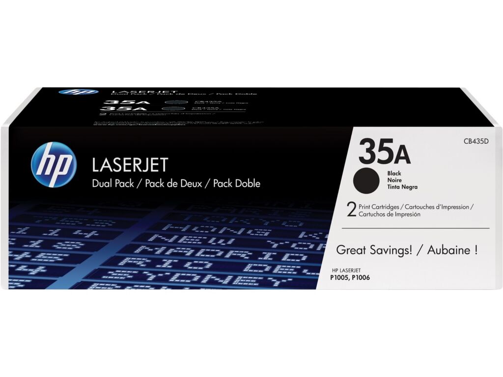 Toner / HP - CB435AD / 35A - Doppelpack