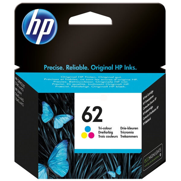 Original Druckerpatrone HP 62 (C2P06AE) color