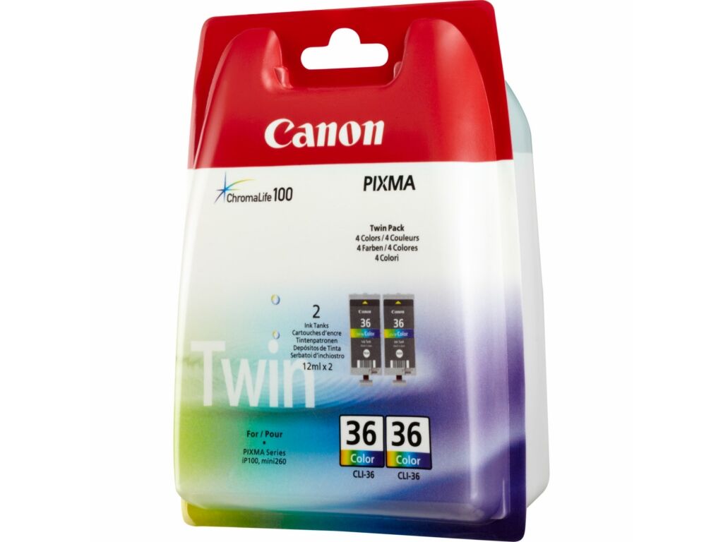 Tinte / Canon - 1511B018 / CLI-36 - Doppelpack