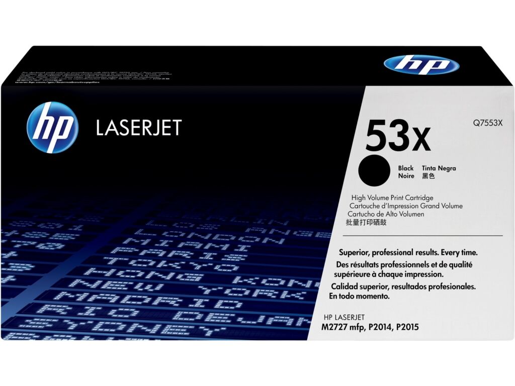 Toner / HP - Q7553X / 53X