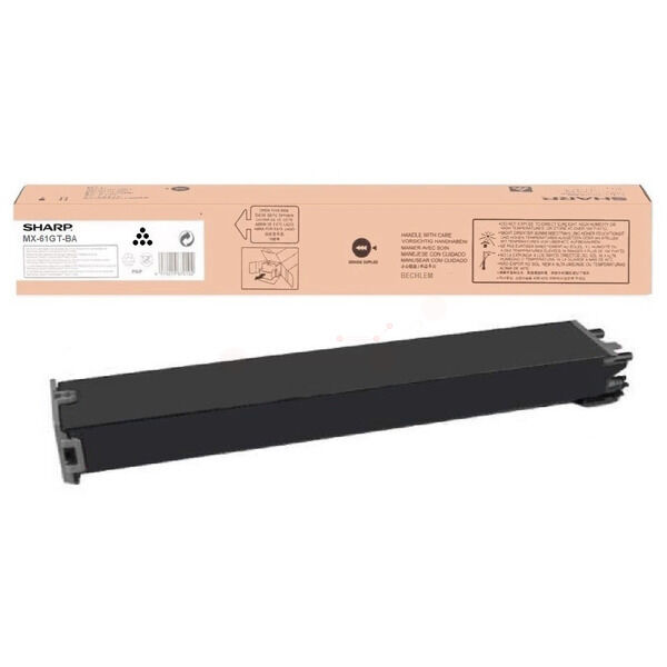 Original Toner Sharp MX-61 GTBA (MX61GTBA) schwarz