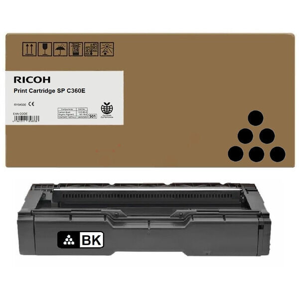 Original Toner Ricoh SPC 340 E (407899) schwarz