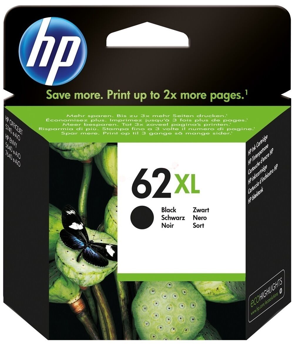 Druckkopfpatrone / HP - C2P05AE / 62XL