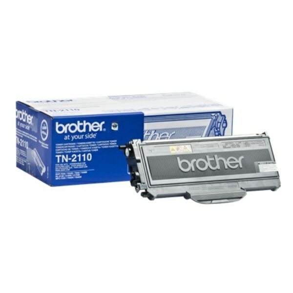 TN-2110MtiYGJ9MpZ7XF Original Toner Brother TN-2110 schwarz
