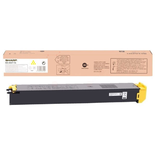 Original Toner Sharp MX-36 GTYA (MX36GTYA) gelb