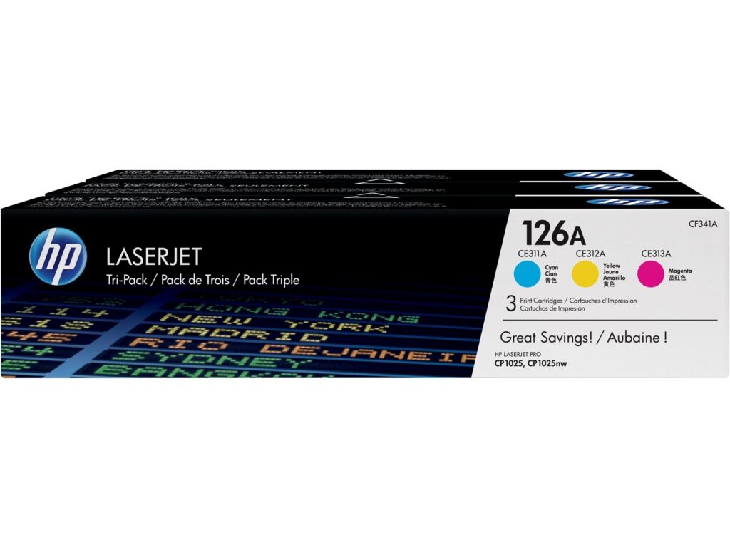 Toner / HP - CF341A / 126A