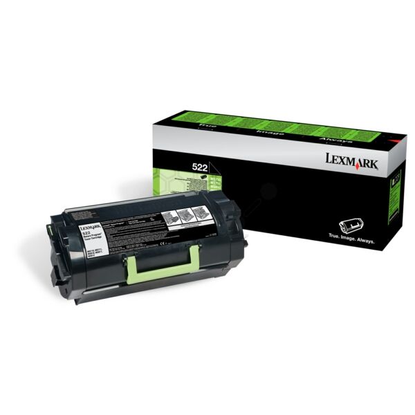 Original Toner Lexmark 52D2000 schwarz