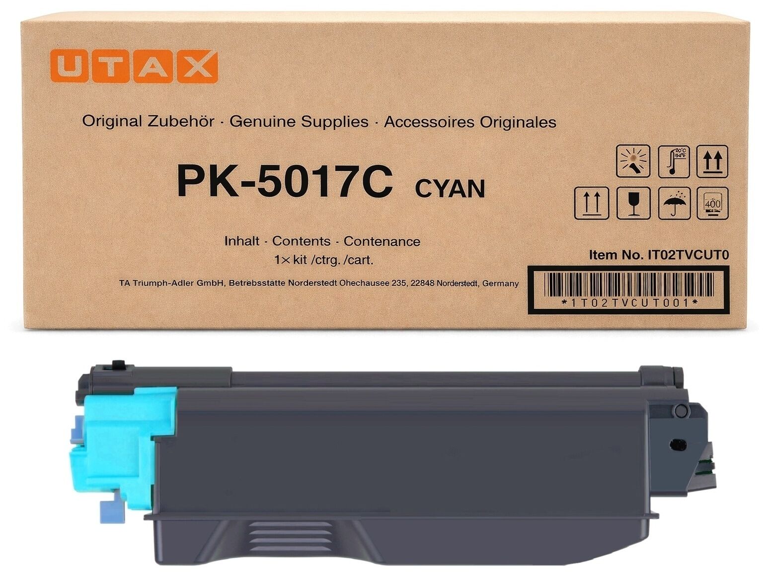 Toner / Utax - 1T02TVCUT0 / PK-5017C