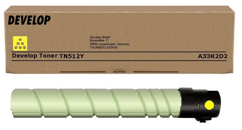Toner / Develop - A33K2D2 / TN-512Y