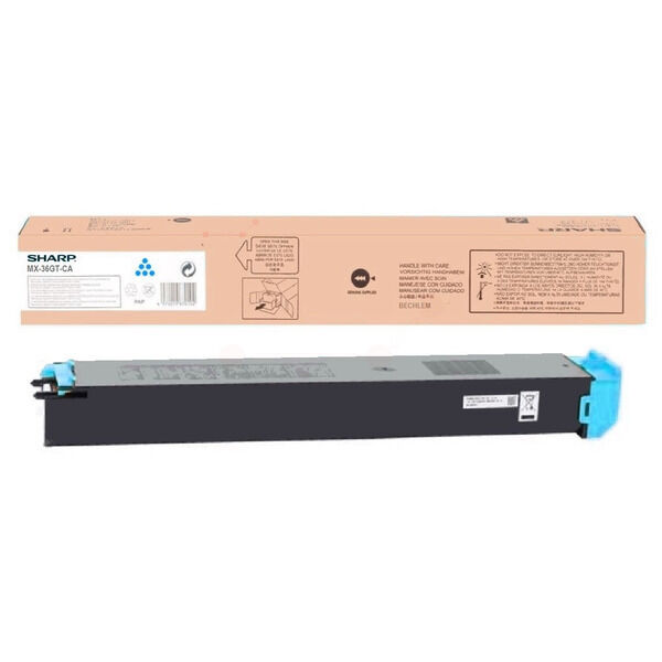 Original Toner Sharp MX-36 GTCA (MX36GTCA) cyan