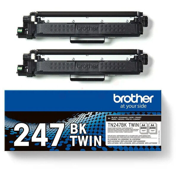 TN247BKTWIN Original Toner Brother TN-247BKTWIN Doppelpack schwarz