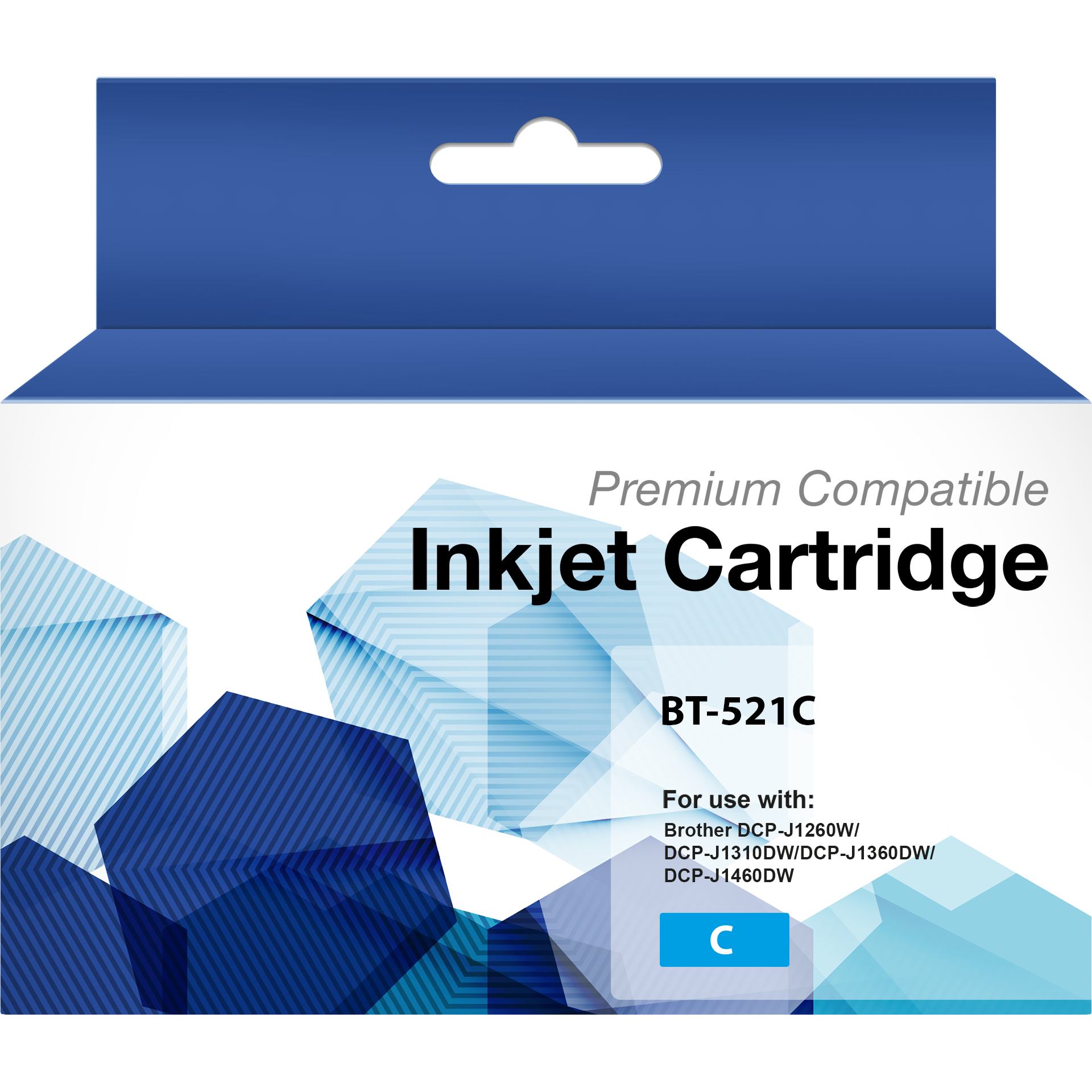 Alternative Tintenpatrone Brother LC-521 cyan